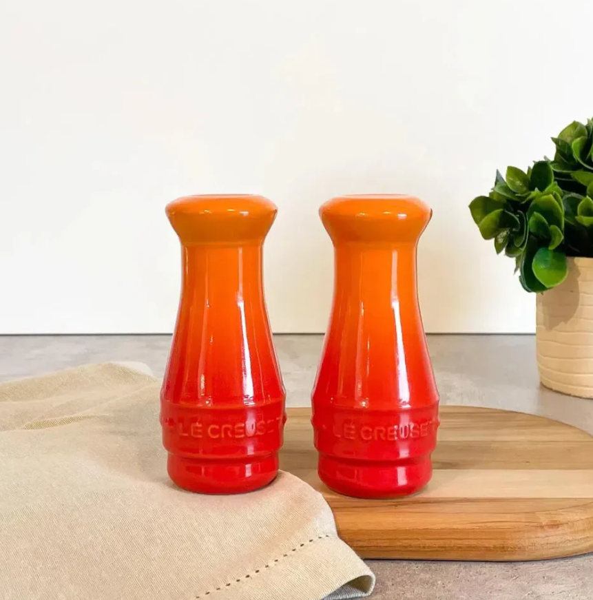 SET SALEIRO E PIMENTEIRO Laranja Le Creuset