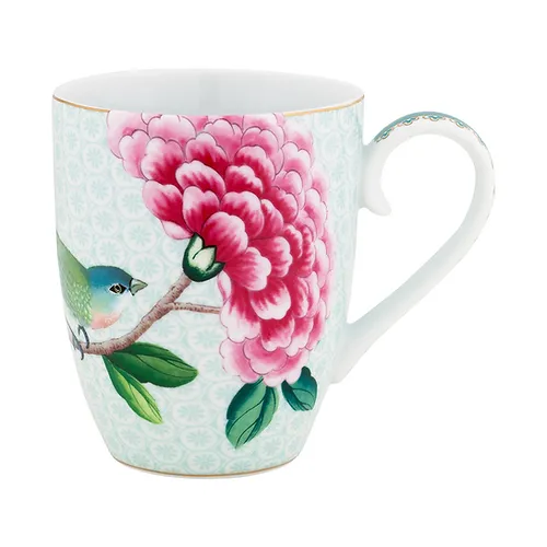 CANECA GRANDE BRANCA BLUSHING BIRDS - PIP STUDIO