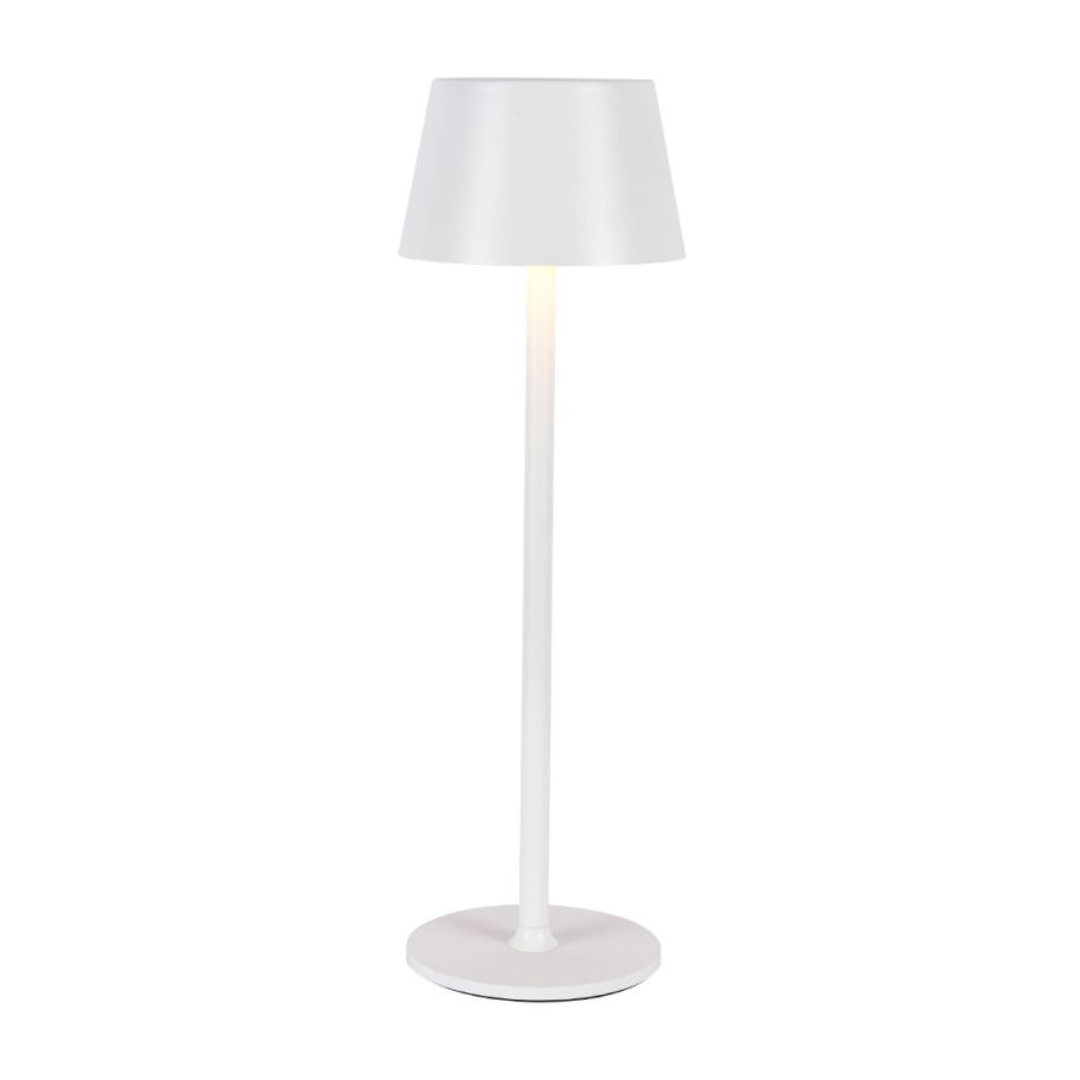 LUMINÁRIA BRANCA DE LED PARA MESA
