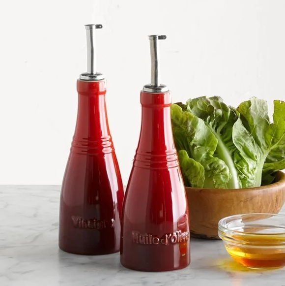 SET AZEITE E VINAGRE Vermelho Le Creuset