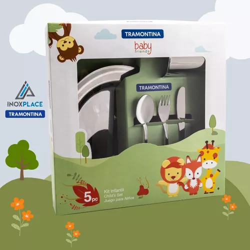 JOGO 5PÇS INOX BABY FRIENDS - TRAMONTINA