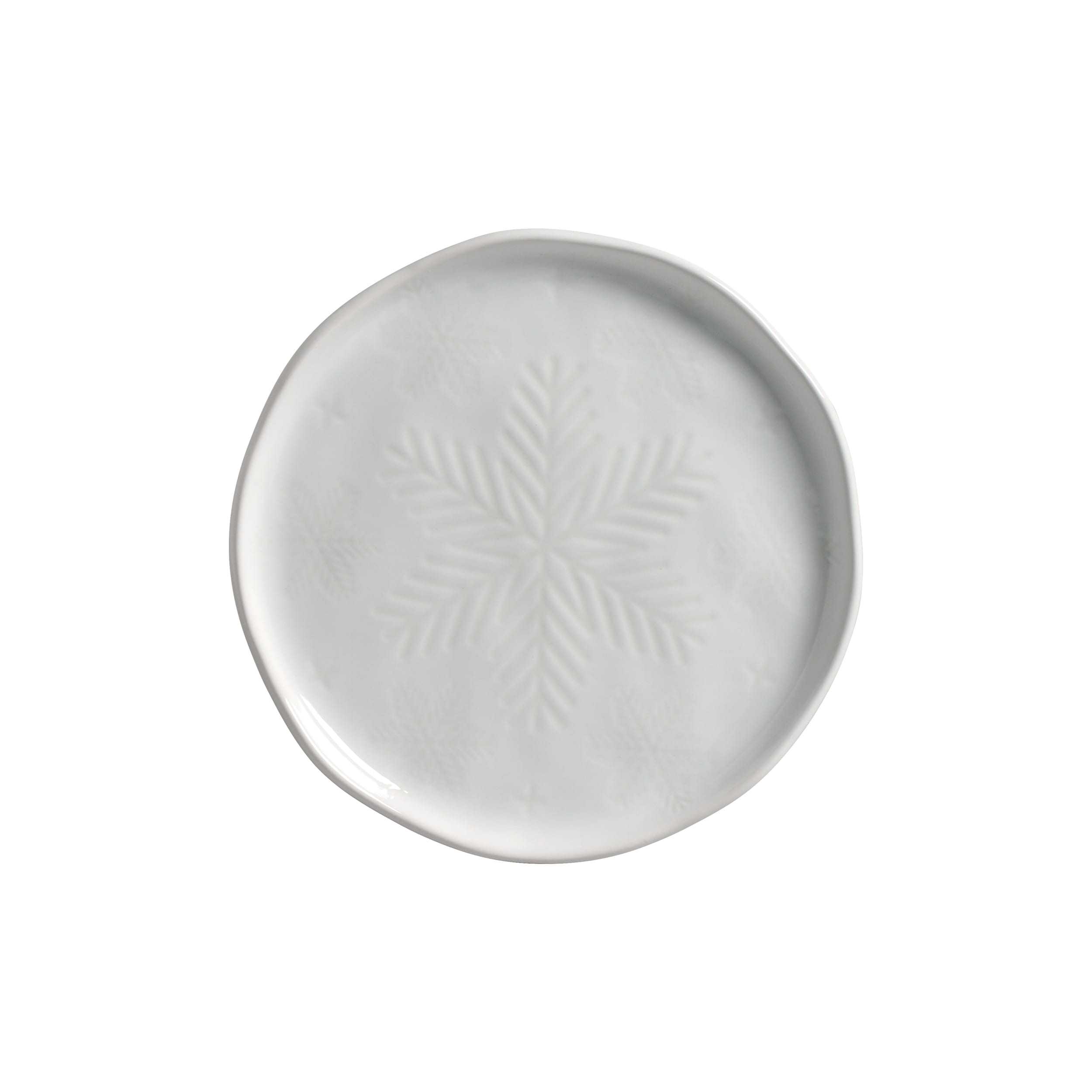 PRATO SOBREMESA SNOW FLAKE