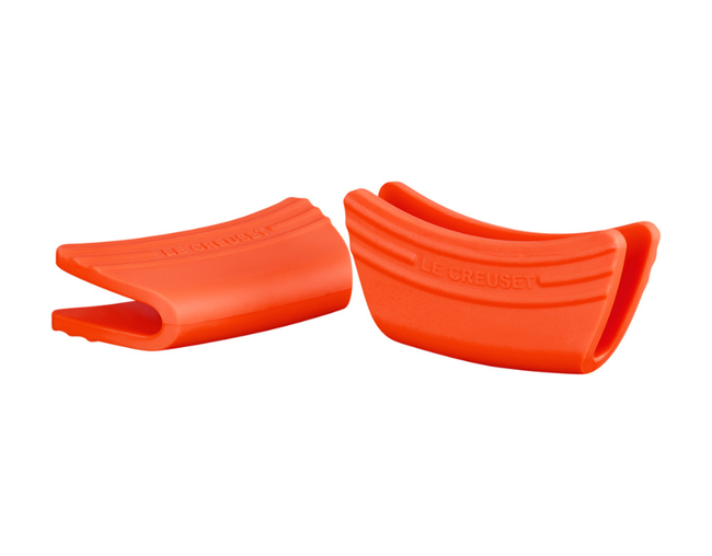 SET 2 PEGADORES DE SILICONE Laranja Le Creuset