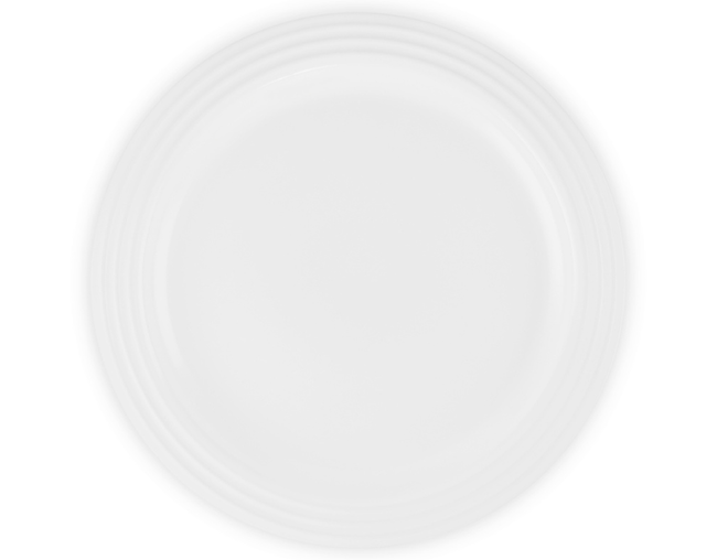 PRATO RASO 22CM VANCOUVER White Le Creuset