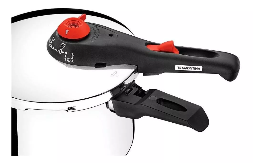 PANELA DE PRESSÃO AÇO INOX 6L SOLAR - TRAMONTINA