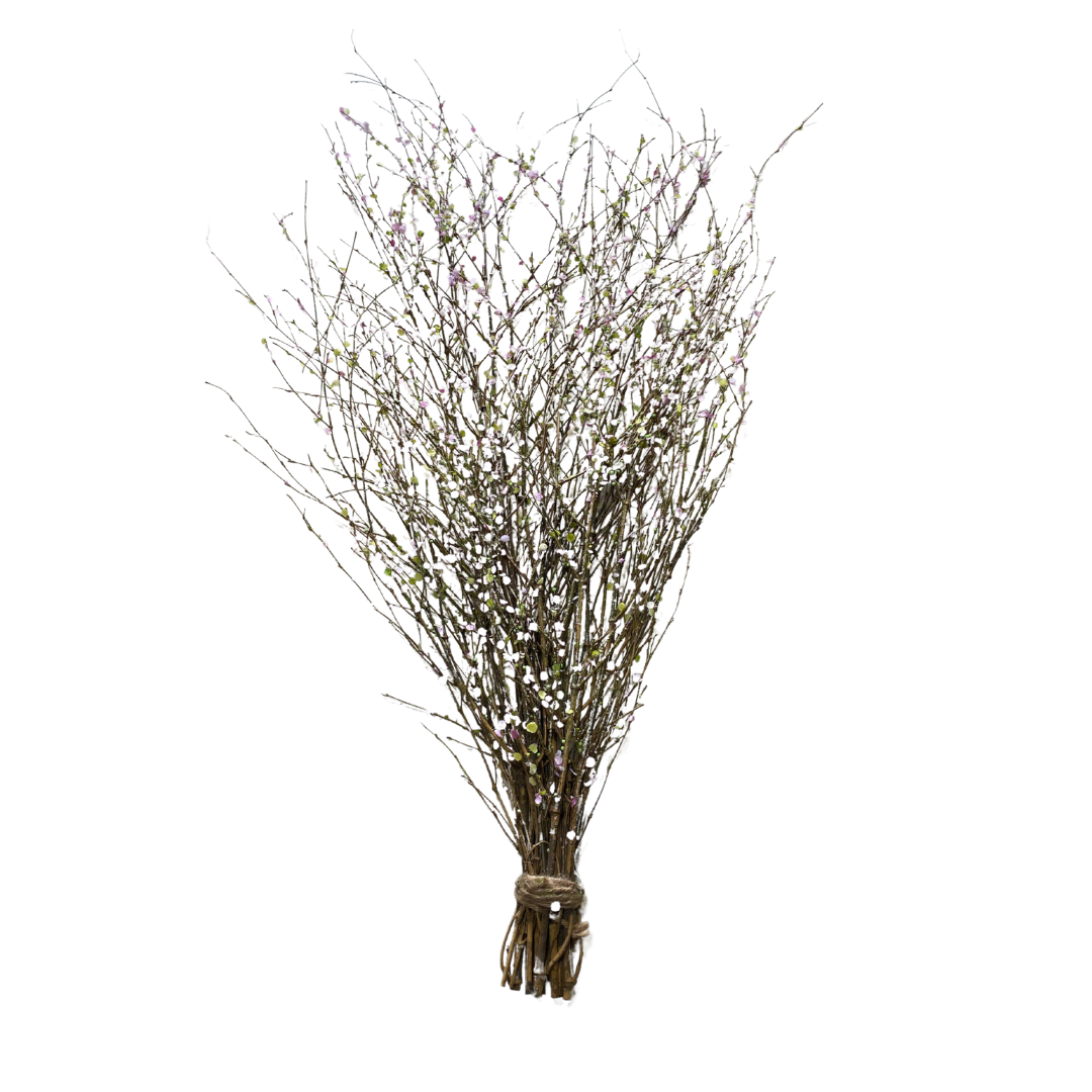GALHO DECORATIVO COM CONFETES 85CM