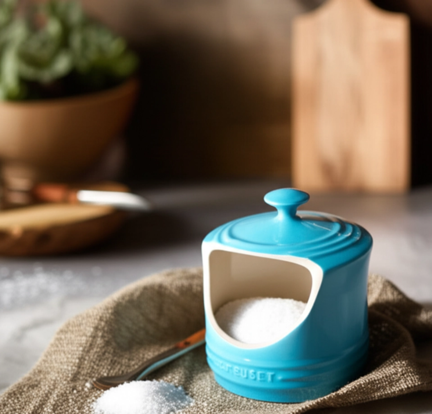 PORTA SAL 300ML Azul Caribe Le Creuset