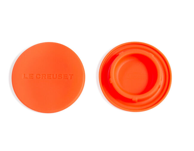 SET 2 TAMPAS DE SILICONE PARA MOEDORES Laranja Le Creuset