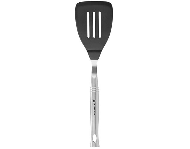 ESPÁTULA VAZADA AÇO INOX SILICONE REVOLUTION Le Creuset