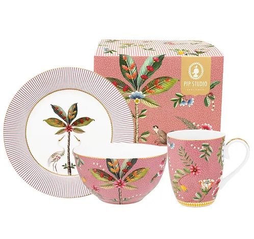 SET BREAKFAST 3 PÇS LA MAJORELLE - PIP STUDIO