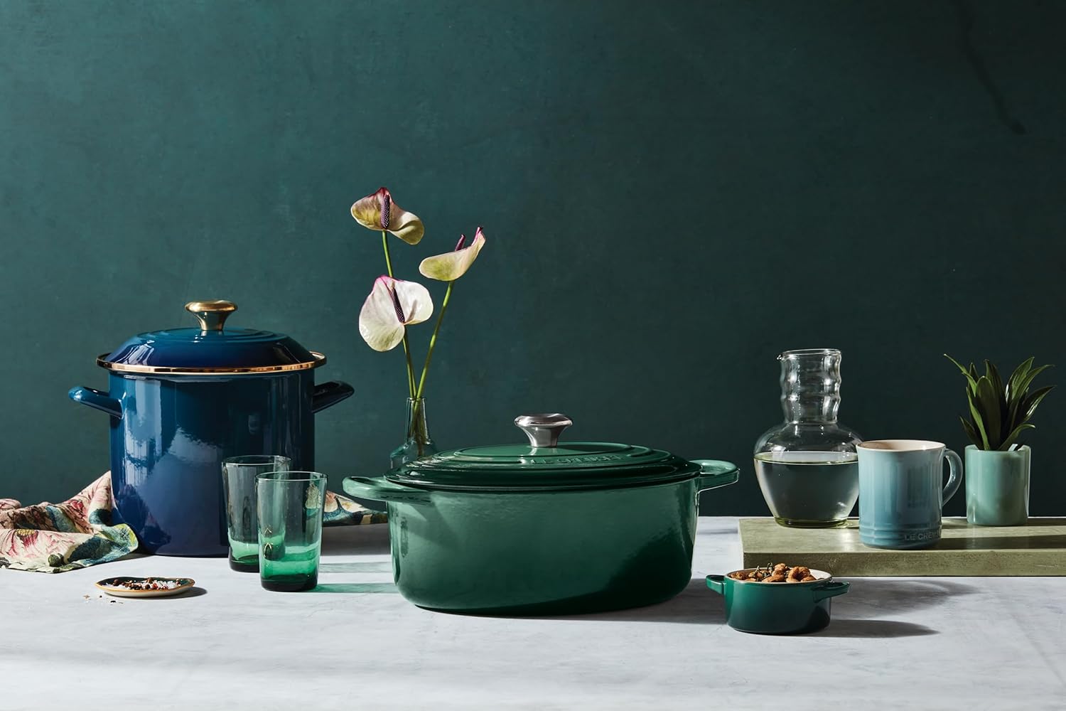 PANELA OVAL 31CM SIG Artichaut Le Creuset
