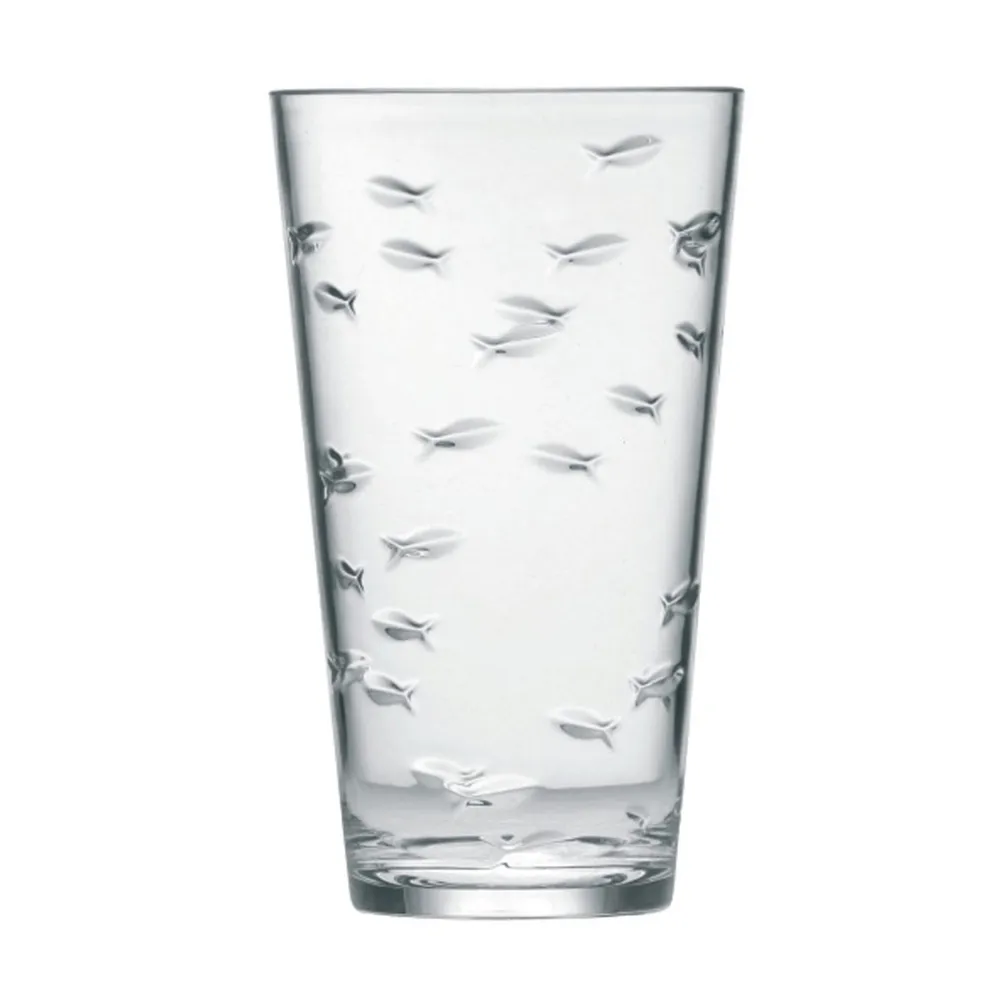 COPO ALTO EM ACRÍLICO DE PEIXE 560ML