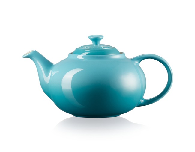 BULE DE CHÁ 1,3L Azul Caribe Le Creuset