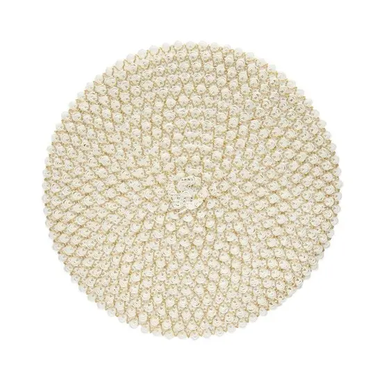LUGAR AMERICANO BRANCO E DOURADO