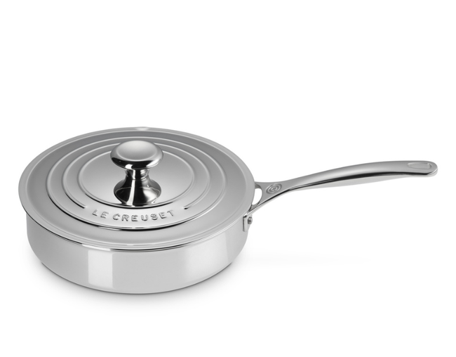 FRIGIDEIRA SAUTE C/ TAMPA 24CM 3-PLY Le Creuset