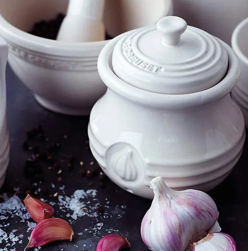 POTE PARA ALHO 300ML Meringue Le Creuset