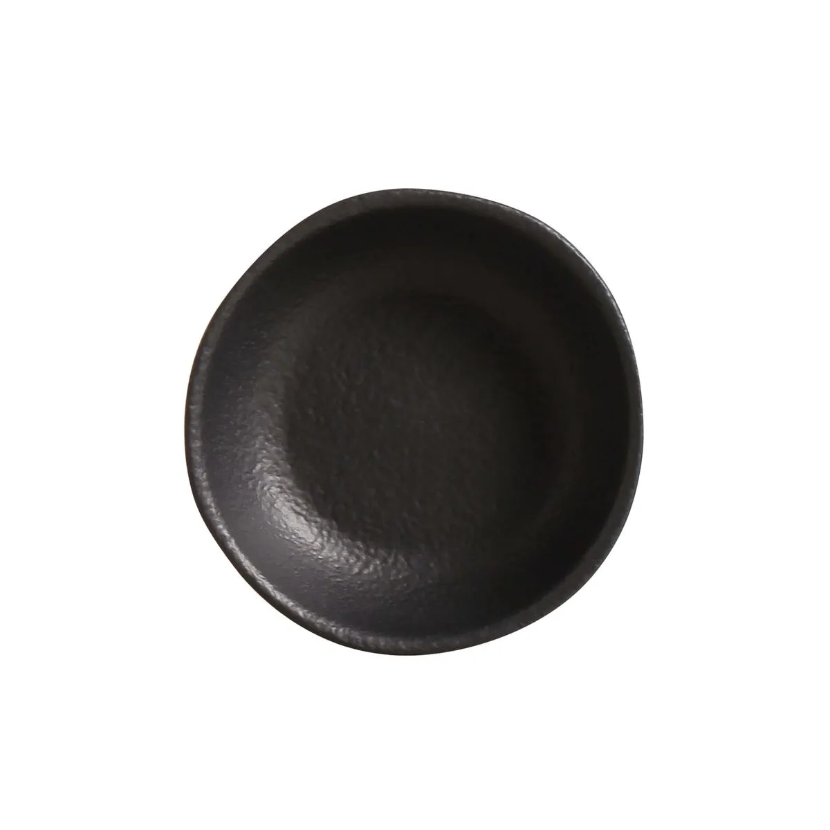 JOGO 6 RAMEKIN ORGÂNICO PRETO MATTE