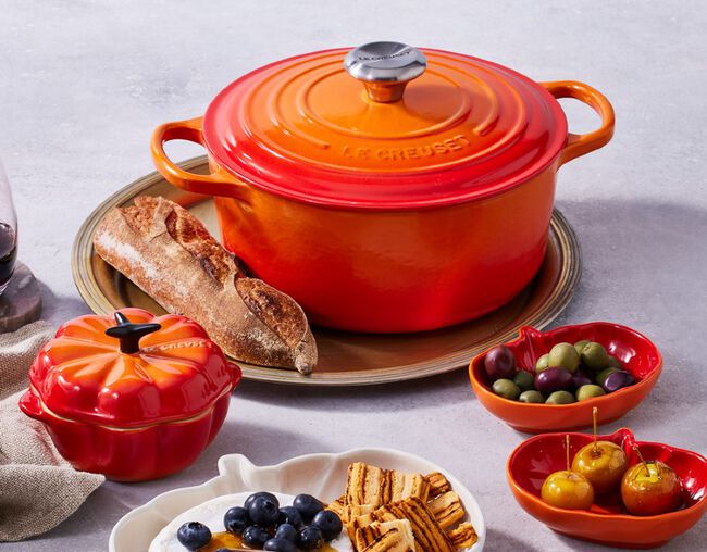PANELA REDONDA 24CM Laranja Le Creuset