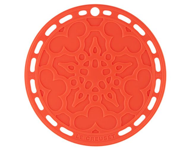 SUPORTE DE SILICONE Laranja Le Creuset