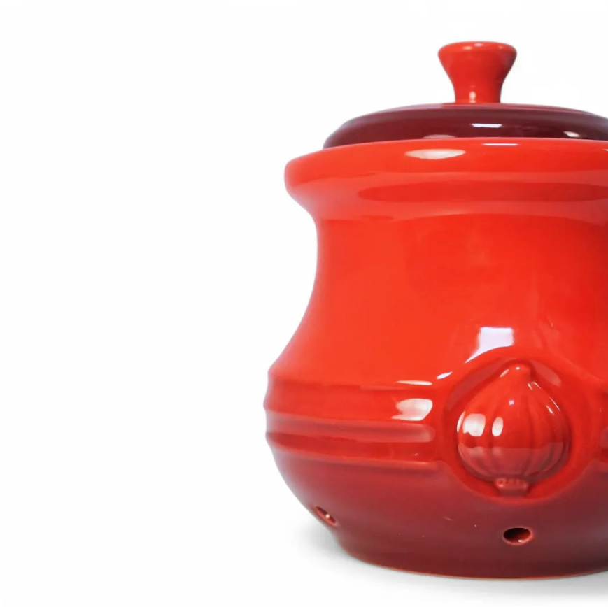 POTE PARA ALHO 300ML Vermelho Le Creuset