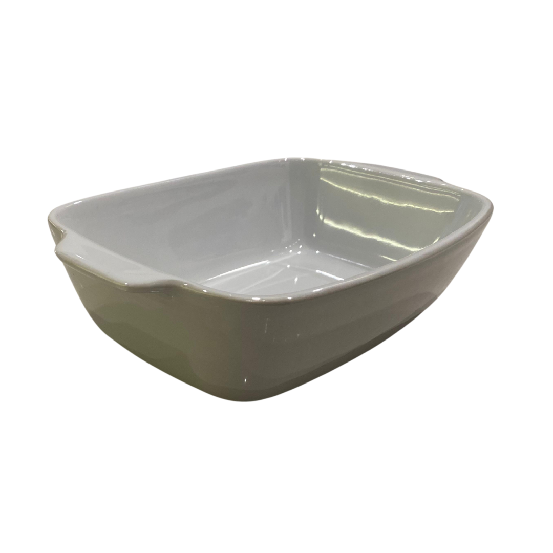 TRAVESSA DE CERÂMICA CINZA 550ML KATI