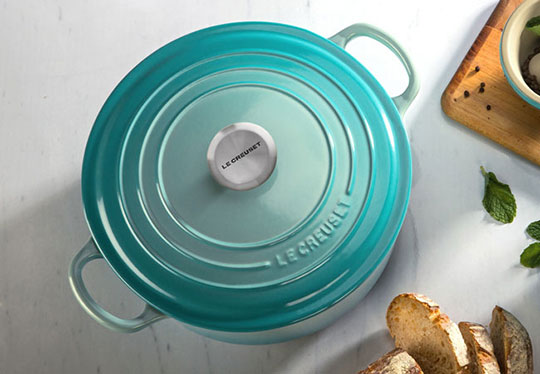 PANELA REDONDA 22CM Cool Mint Le Creuset