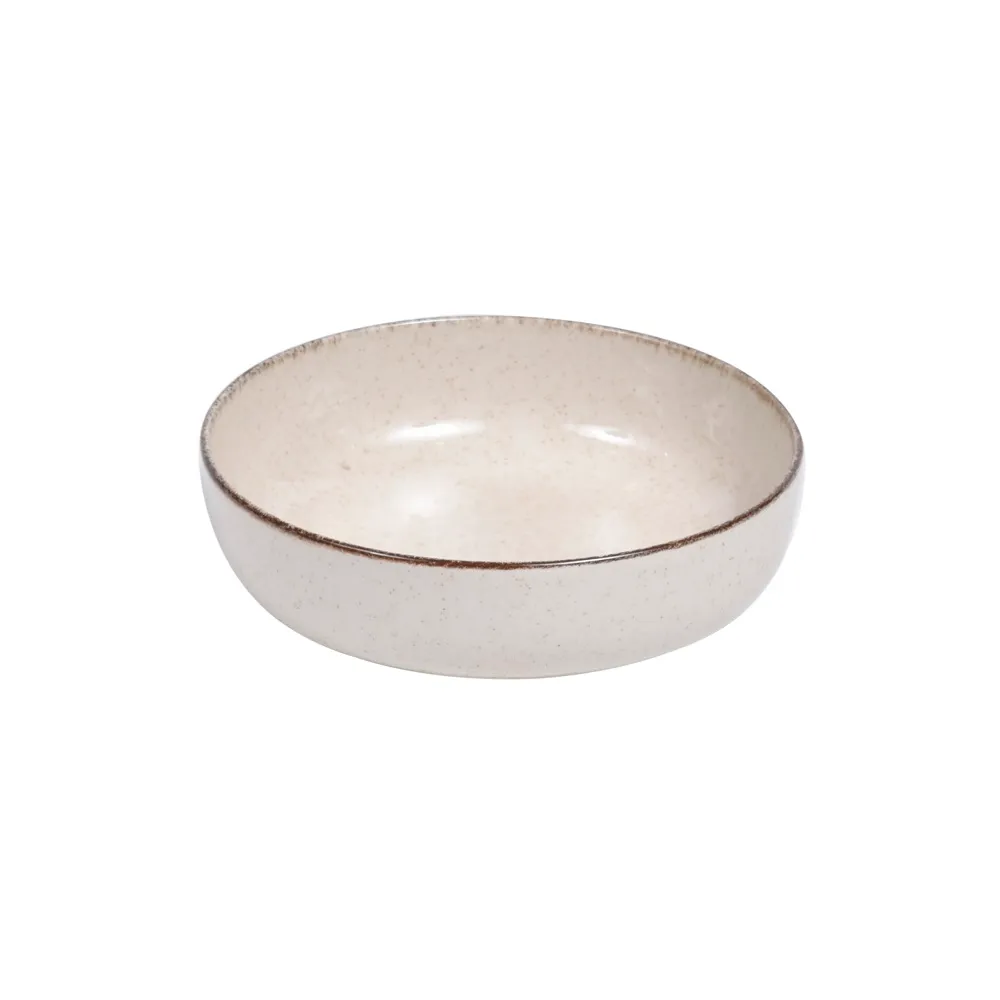 JOGO 12 PÇS PORCELANA CANELA