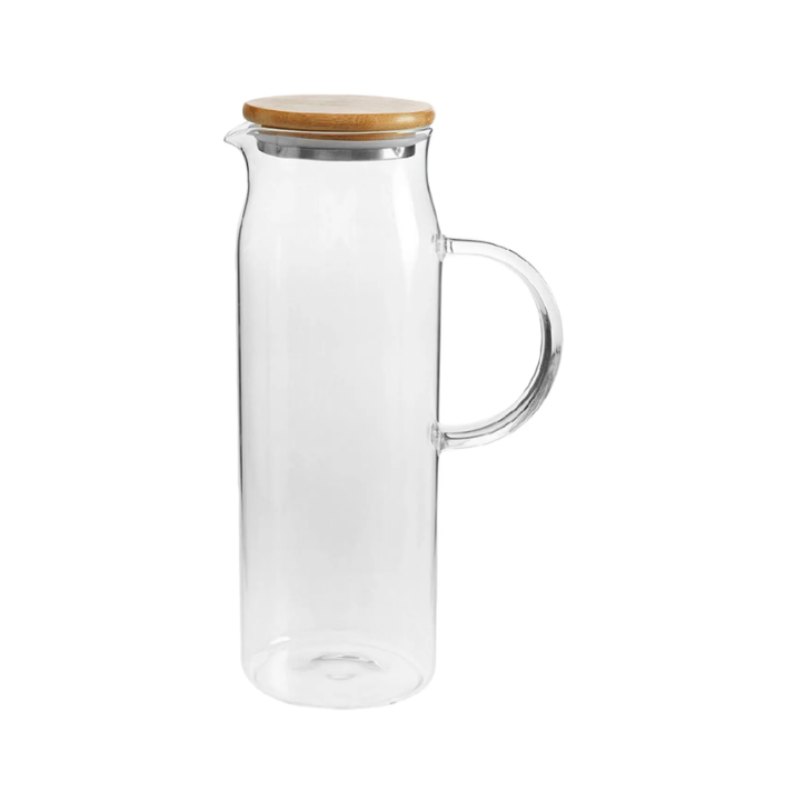 JARRA 1,5L C/ TAMPA DE BAMBU NATURAL SENSE - OU