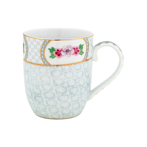 SET 2 CANECAS PEQUENAS BRANCA BLUSHING BIRDS - PIP STUDIO