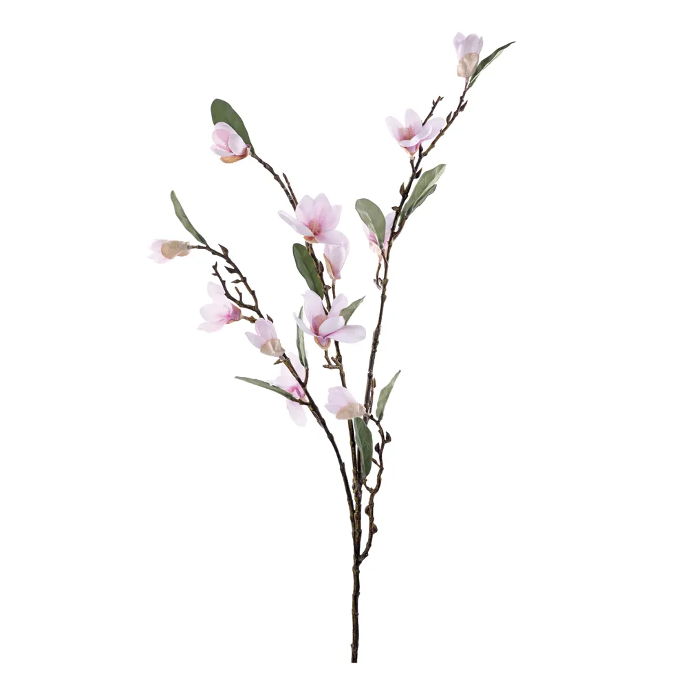 HASTE MAGNÓLIAS ROSA 88CM