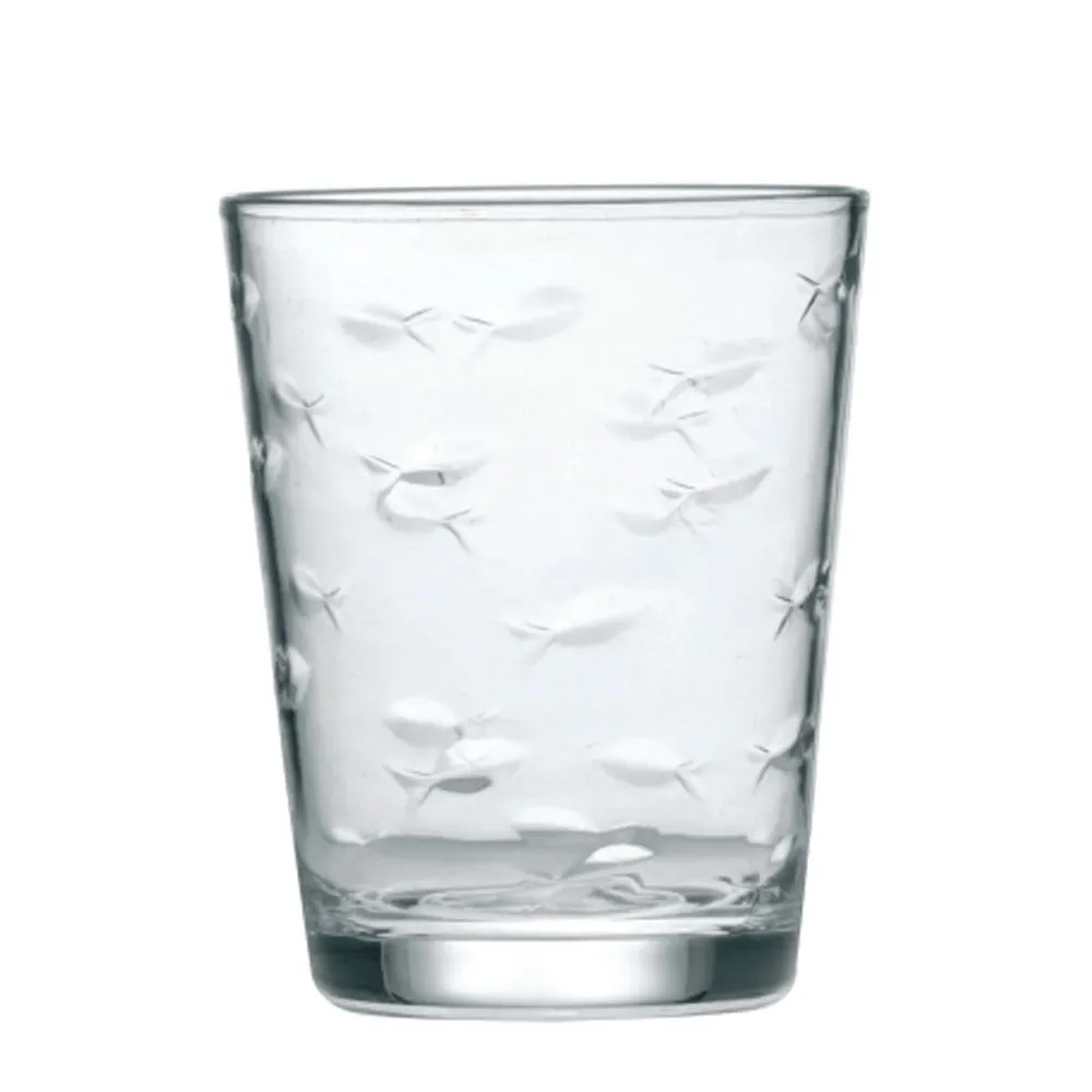 COPO BAIXO EM ACRÍLICO DE PEIXE 400ML
