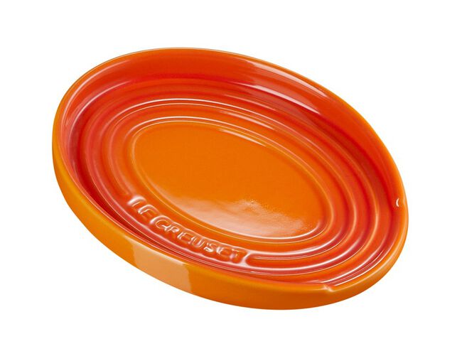 DESCANSO OVAL PARA  COLHER 16CM Laranja Le Creuset