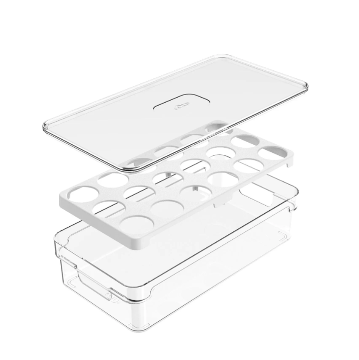 ORGANIZADOR DE OVOS 18UN - CLEAR FRESH - OU