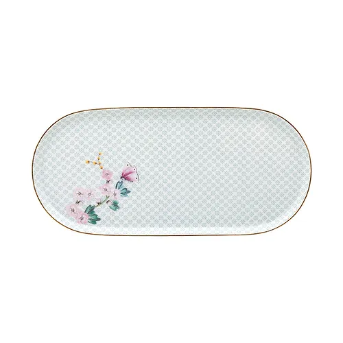 TRAVESSA PEQUENA KEMINI BRANCA BLUSHING BIRDS - PIP STUDIO