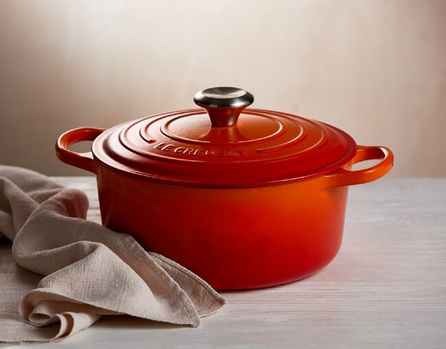 PANELA REDONDA 24CM Laranja Le Creuset