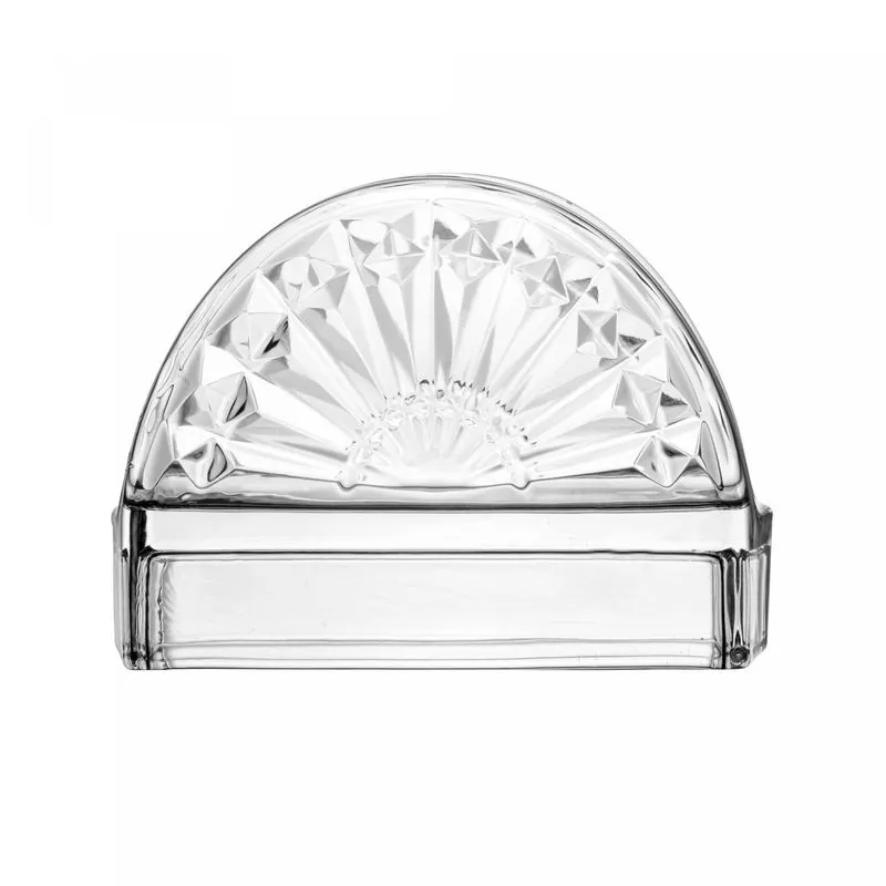 PORTA GUARDANAPOS DE CRISTAL CHUMBO SUN