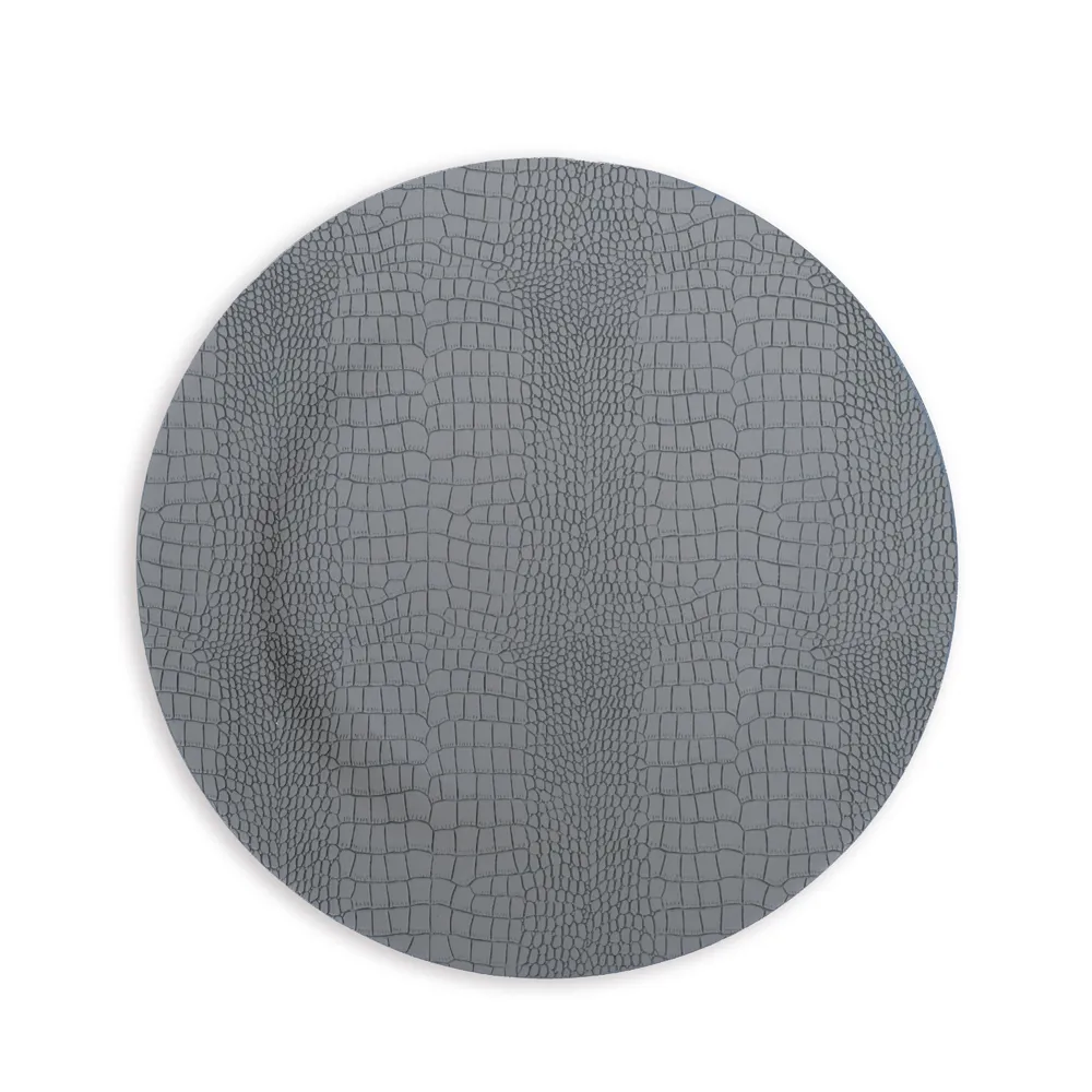 SOUSPLAT CINZA CROCO