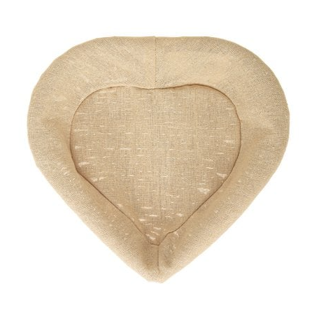 CESTA SISAL CORAÇÃO