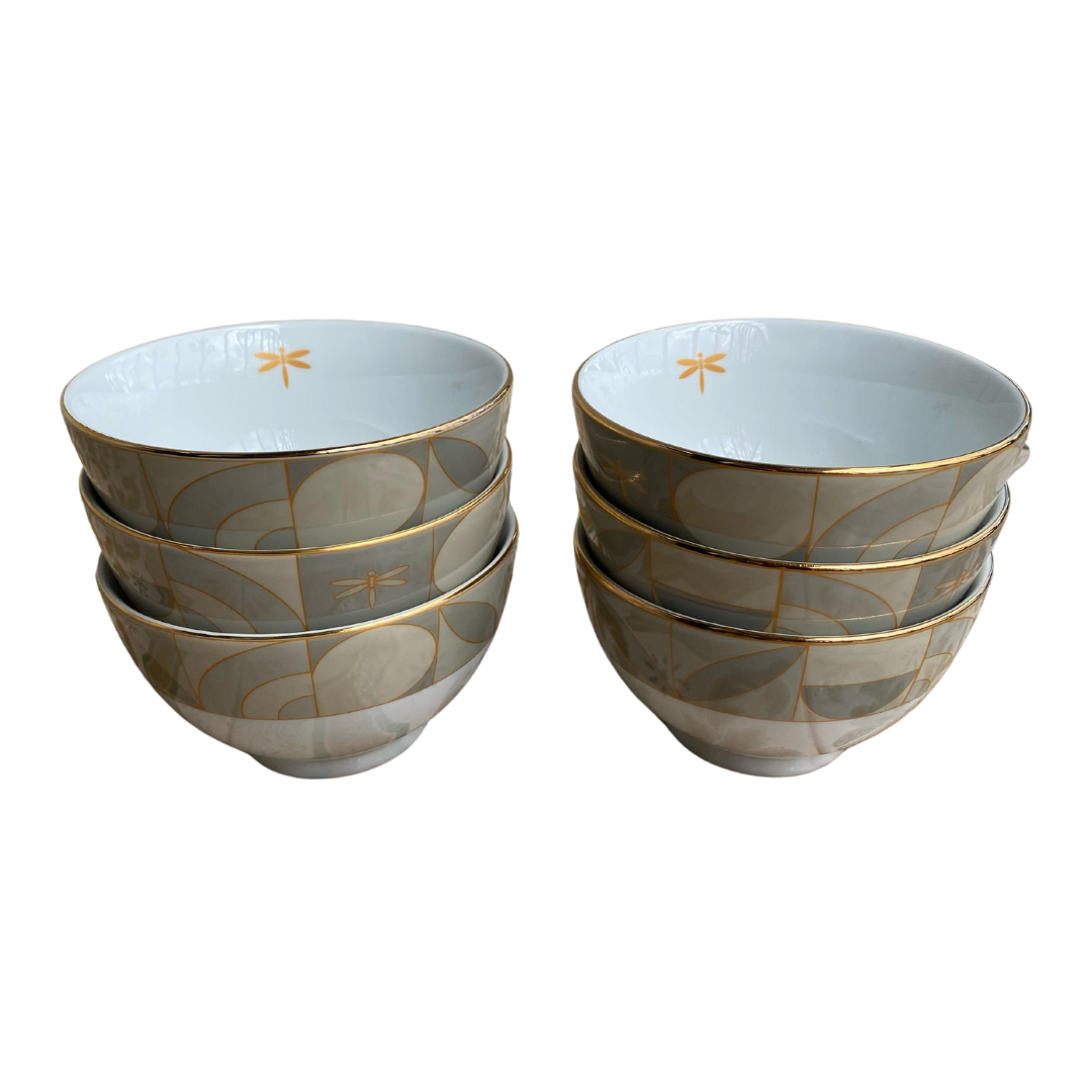 JOGO 6 BOWLS - SORTE FENDI MAMEG