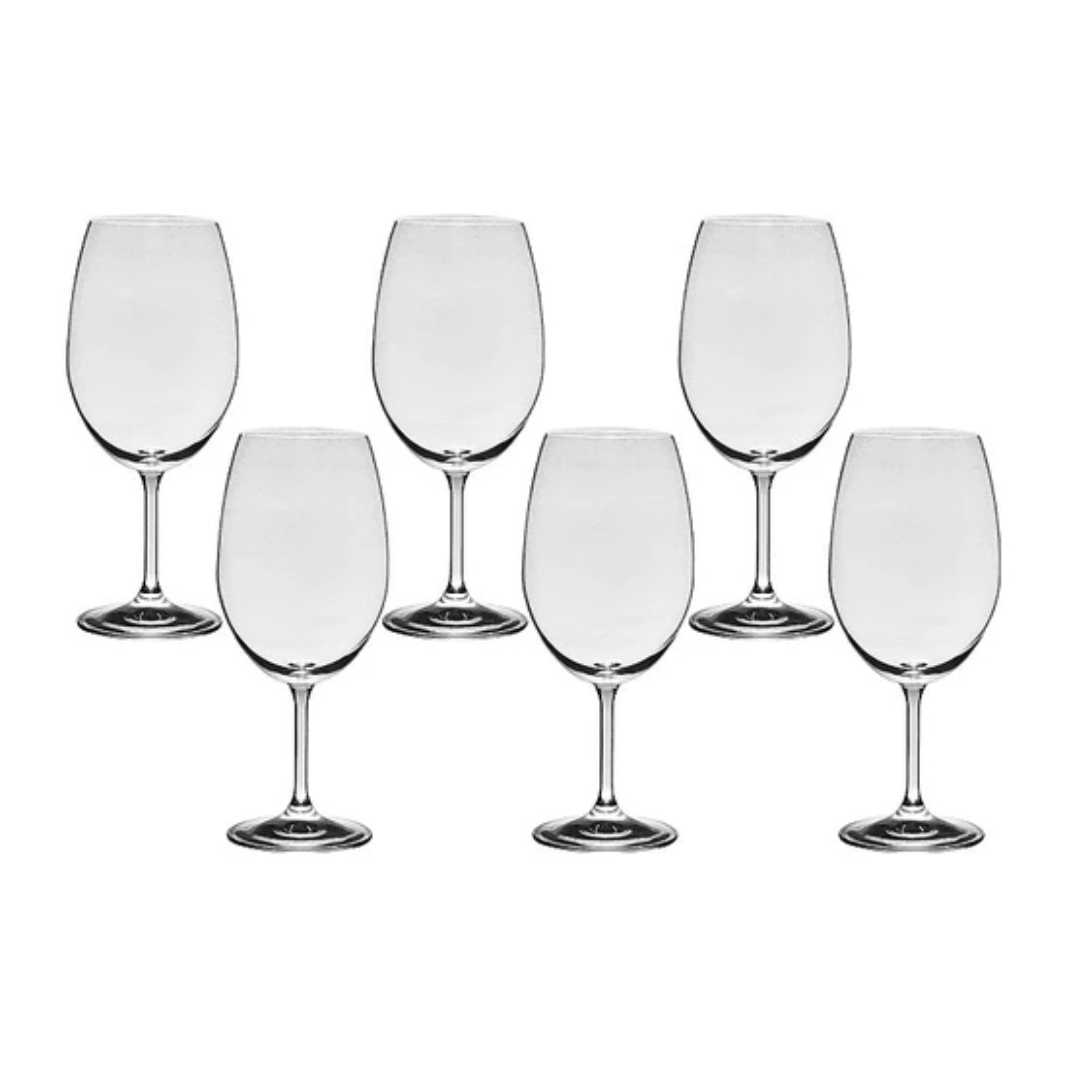 JOGO 6 TAÇAS BORDEAUX 540ML - BOHEMIA