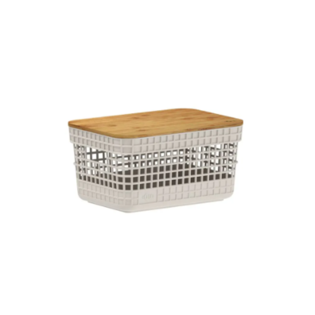 CESTO ORGANIZADOR 2,5L BEGE GRID - OU