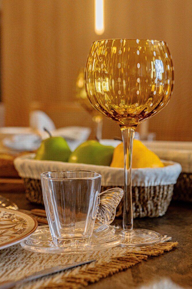 JOGO 2 TAÇAS ÂMBAR 450ML