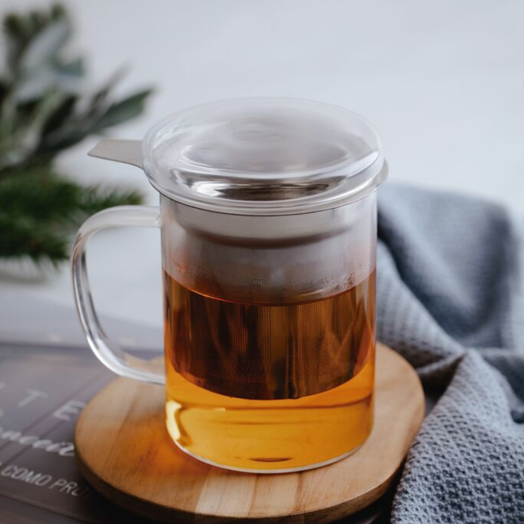 CANECA DE VIDRO C/INFUSOR - TRAMONTINA