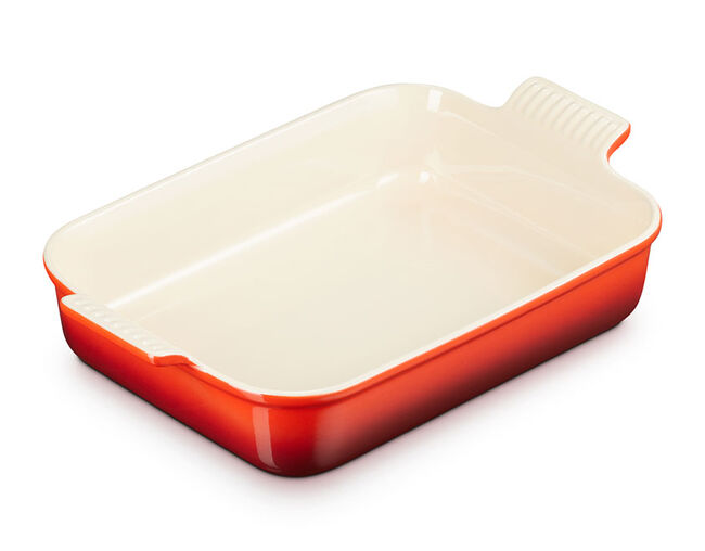 TRAVESSA 32CM HERITAGE Vermelho Le Creuset