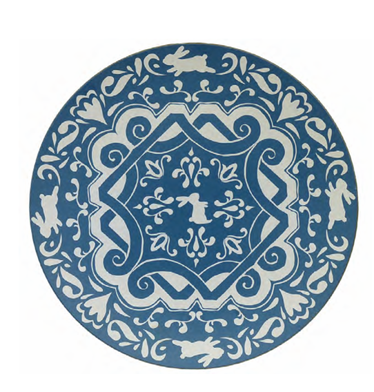 SOUSPLAT COELHO AZUL