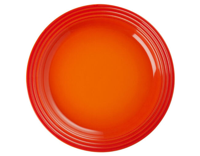 PRATO RASO 27CM VANCOUVER Laranja Le Creuset