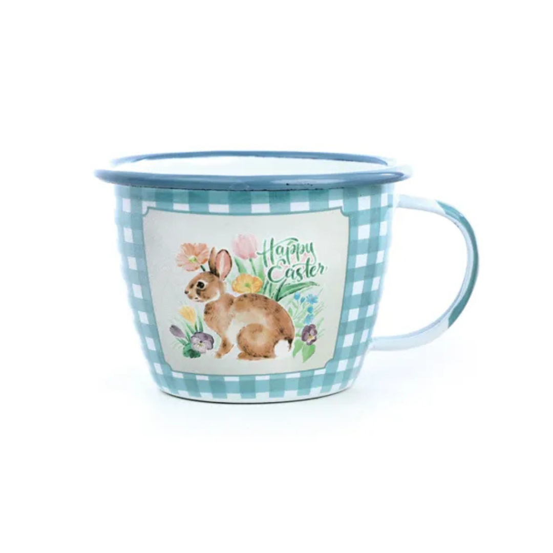 CANECA XADREZ COM COELHO SORTIDA