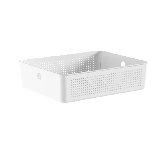 CESTO ORGANIZADOR BRANCO - FLOW - OU