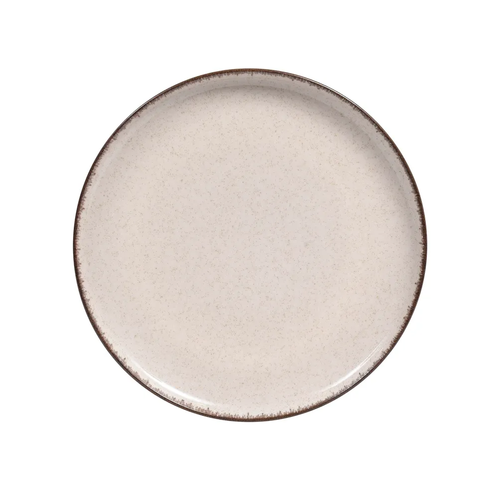 JOGO 12 PÇS PORCELANA CANELA