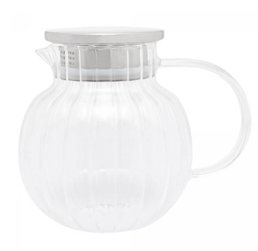 JARRA DE VIDRO COM TAMPA  1,2L